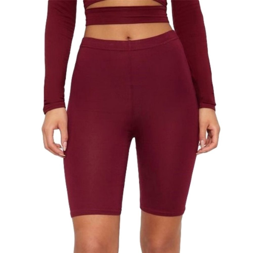 PrettyLittleThing Waist Bike Shorts